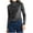 Black, variant on Lenpel Women's Fall Fashion Tops Tie Dye Mock Neck Long Sleeve Slim Basic Shirts Tight Casual Tees