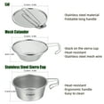 thumbnail image 5 of Kitchenware set,Colander And Lid With Mesh Colander Kitchenware Set Stainless Sierra Cup Stainless Steel Cup With Mesh Hxber Eryue Cup Stainless Huiop, 5 of 5