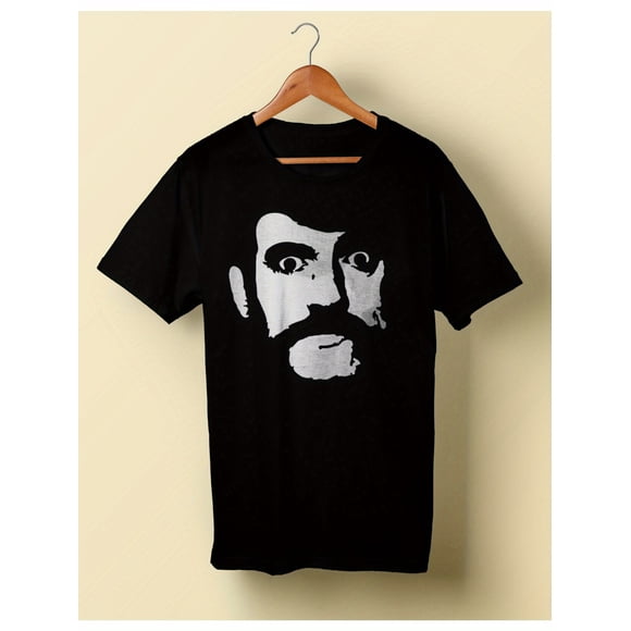 T Shirt Men's Classic Lemmy Graphic Print Regular Fit Crew Neck Short Sleeve
