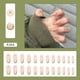 thumbnail image 1 of Uñas postizas a presión, uñas postizas europeas, uñas postizas a presión, con sellado UV, uñas brillantes, cobertura total, uñas postizas artificiales, uñas para mujeres, 1 of 5