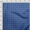 thumbnail image 2 of oneOone Organic Cotton Poplin Twill Fabric Leaves & Floral Block Decor Fabric Printed BTY 42 Inch Wide, 2 of 4