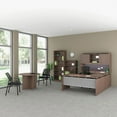 thumbnail image 3 of Alera Valencia Round Conference Table with Legs, 42" Diameter x 29.5h, Modern Walnut, 3 of 8