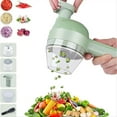 thumbnail image 2 of Cortador de Verduras Eléctrico 5 en 1, Portátil, Recargable e Inalámbrico, Procesador de Alimentos y Picadora de Pimientos., 2 of 5
