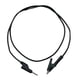 thumbnail image 2 of Cable de prueba de conector banana a pinza de cocodrilo de 100 cm para ensamblaje de circuitos. Negro, 2 of 9