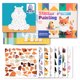 thumbnail image 1 of Juguetes de piscina, juguetes para bebés, juguetes para niños pequeños, rompecabezas de pegatinas para niños, dibujo de coche, rompecabezas de pegatinas para hacer uno mismo, juego de entrenamiento de, 1 of 3