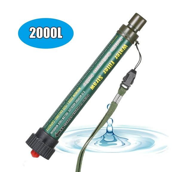 Drinking , Water Filter Bot Film Water Filter Water Filter Water Film Portable Jinmie Anrio Army green 1 pc