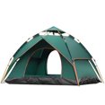 thumbnail image 1 of Tente Instantanée Pop-Up pour 3-4 Personnes, Tente Dôme de Camping Automatique à Double Couche, Imperméable, Tente Familiale pour la Randonnée, le Backpacking, la Plage, 1 of 8