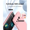 thumbnail image 2 of for Google Pixel 7 Pro Case, with Full Camera Cover Protection，Liquid Silicone Slim Shockproof Protective Phone Case [Microfiber Lining] (Pink)…, 2 of 12