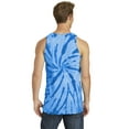 thumbnail image 2 of Port & Company Tie Dye Tank Top-L (Royal), 2 of 6