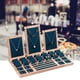 thumbnail image 3 of Expositor de joyas, expositor de joyas, organizador de madera Terciopelo Verde Oscuro, 3 of 7
