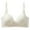 White, variant on Jkety Women's Bra Racerback Front Closure Bras Padded Underwire Women'S Minimizer Bras Blue,S(36/80)