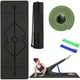 thumbnail image 1 of Tapete Yoga Antideslizantee de 183 x 61 x 0,6 cm de Grueso, tapete para Ejercicio Portátil, Tapete de Yoga PTE Dos Colores, para yoga, Pilates, Ejercicio, Yoga Mat con Líneas de Guía, 1 of 6