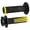 Black/Yellow, variant on Odi V2 Emig Pro MX Lock-On Grips Blue/White