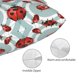 thumbnail image 3 of Fotbe Insects Funda de Almohada Decorativa Estilo Occidental, Lujo en Algodón, Fundas para Almohadas King, Cojín Estampado para Decoración del Hogar-16"x24", 3 of 6