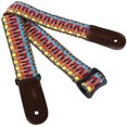 thumbnail image 1 of ShenMo Hawaïen Ukulélé Bracelet Multicolore Doux Coton Cuir Véritable Sangle Réglable pour Soprano Concert Ténor Baryton Cordes Instruments, 1 of 5