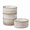 Seashell White, variant on Vesteel Cereal Bowl for 4, 26oz Stoneware Soup Bowls with Textured Stripes, 4-Piece Ceramic Kitchen Bowls for Salad Fruit Pasta Soup, Dishwasher Safe & Microwave Safe, Ocean Blue