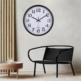 thumbnail image 2 of SAVALETOR Wall Clock Mute Movement Creative Watch with Simple Modern Design Silent Clock for Home Living Room Decoration (8in (20cm)), 2 of 11