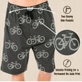 thumbnail image 5 of LazyOne Pajama Shorts For Men, Men's Separate Bottoms, Cotton Loungewear, Bicycle, Ride (Bikes, X-Large), 5 of 7