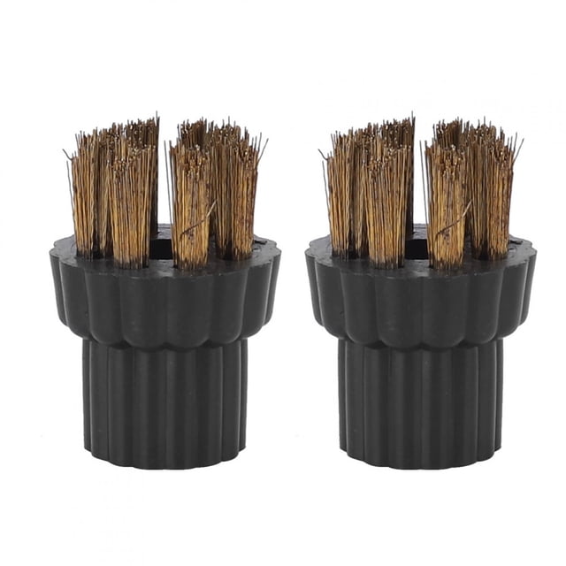 Cepillo de latón para fregona, cabezal de cepillo de latón de 2 piezas, cabezal de cepillo de latón, piezas de fregona, características de vanguardia