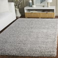 thumbnail image 2 of SAFAVIEH New York Kalya Solid Shag Area Rug, Grey/Grey, 3' x 5', 2 of 11