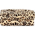 thumbnail image 4 of Leopard Blanket, Cheetah Print Blanket Fuzzy Plush Fleece Throws and Blankets with Leopard Print for Sofa, Couch, Bed (50 * 60 Inches), 4 of 5