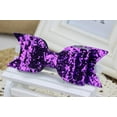 thumbnail image 5 of Yoyauz Girl's Shining Bowknot Spring Hair Clip Glitter Bow Barrette Hair Accessory Black, 5 of 8