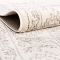 thumbnail image 5 of Rugs.com Charlotte Collection Rug – 8 Ft Round Ivory Low-Pile Rug Perfect For Kitchens, Dining Rooms, 5 of 8