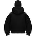 thumbnail image 5 of Unisex Women's Full Zip Hooded Casual Double Hood Long Sleeve Warm Hooded Sweatshirt, 5 of 9