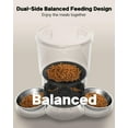 Automatic Cat Feeder for 2 Cats, 20 Cups/5L Automatic Cat Food