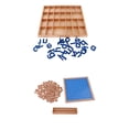 thumbnail image 1 of Juguetes De Madera Montessori - Tablero Continuo Digital, Caja De Alfabetos Móviles, 1 of 9