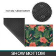 thumbnail image 6 of Pioneer Flower Floral Print Pattern Kitchen Rugs Sets Of 2, Anti Fatigue Non Slip Washable Floor Mats for Kitchen Sink Laundry, 17X30 Inch + 17X47 Inch, 6 of 6