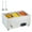 3PCS-1/3-Pan, variant on Roromall 24QT Commercial Food Warmer Stainless Steel 1500W Electric Buffet Server Bain Marie, 2-Pan Catering Hot Food Station for Restaurants, Hotels, Banquets