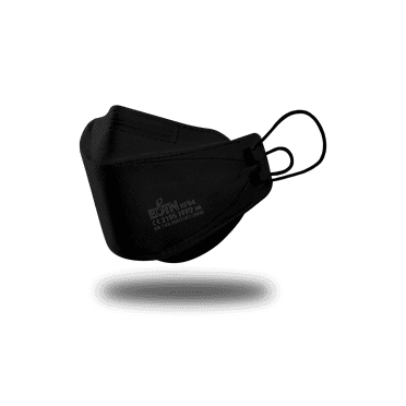 BOTN KF94 Face Mask - Adult / Adjustable / Black- 10 Count, Large
