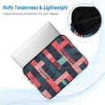 thumbnail image 2 of FORMRS 13-13.3 inch Laptop Sleeve Case Soft Carrying Quilted Computer Bag Cover, Pink Geometric, 2 of 7