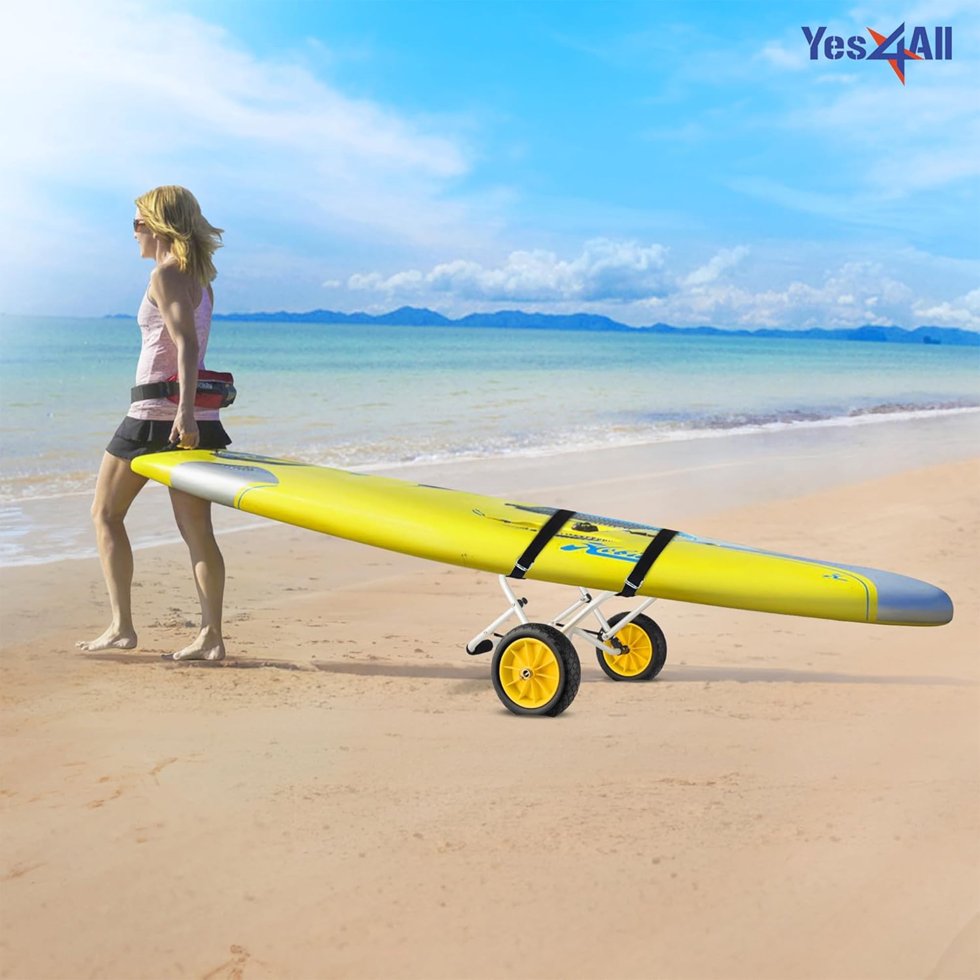 Kayak cart/trolley