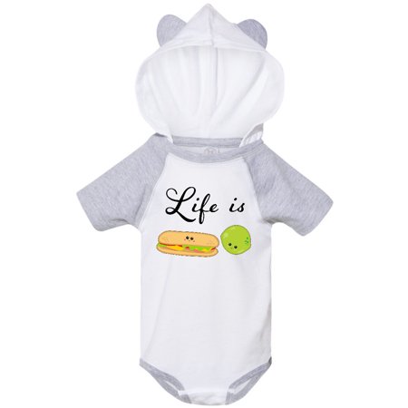 

Inktastic Life Is Sublime- Cute Food Pun Gift Baby Boy or Baby Girl Bodysuit