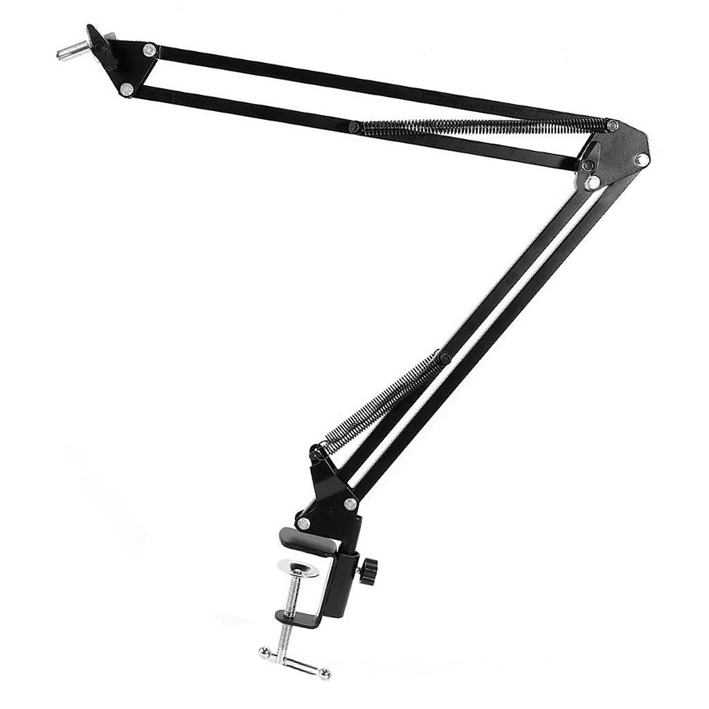 25 inch Flexible Jaw Long Arm Desk Clamp Mount Suspension Boom Scissor Arm Tripod Stand Holder for Logitech Webcam C922 C930e C930 C920 C615 