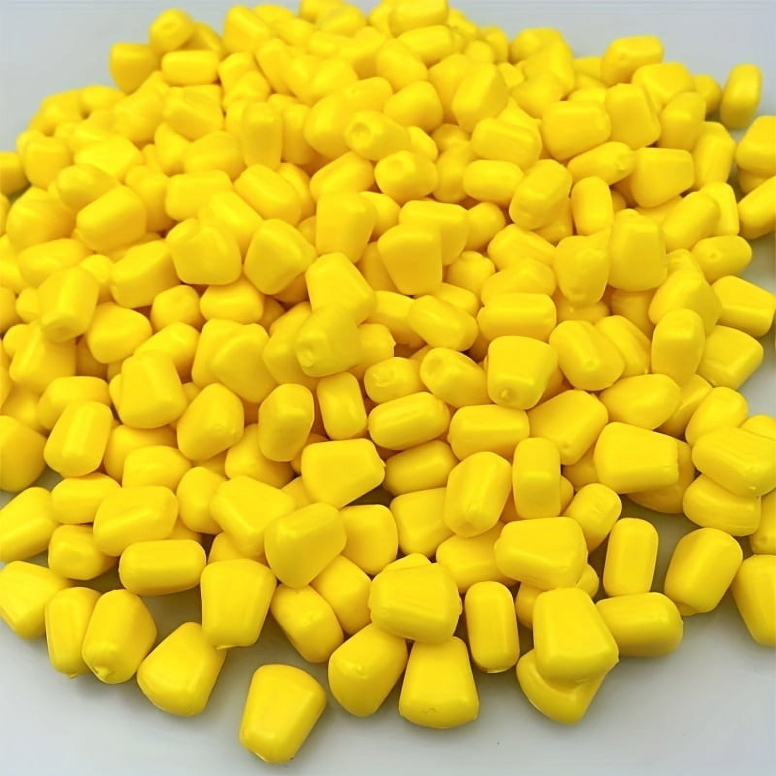 100PC Realistic Corn Kernels Fishing Lure with Natural Flavor - Soft Bait for Effective Fishing