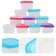 thumbnail image 2 of 12 cajas pequeñas para almacenar alimentos, organizadoras para refrigerador, cuadradas, para especias., 2 of 6