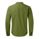 thumbnail image 5 of New Men's Retro Cotton Linen Casual Loose Fitting Long Sleeved Shirt2XL, 5 of 5