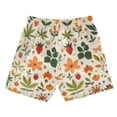 thumbnail image 7 of FORMRS Boys Swim Trunks Quick Dry Mesh Liner Boardshorts Sizes XS-XL, Leaves Pattern, 7 of 7