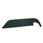 DRIVER SIDE REAR STEP BUMPER PAD; FOR LIGHT DUTY SERIES STYLESIDE MODELS; EXCEPT SUPER CREW CAB; MADE OF PLASTIC