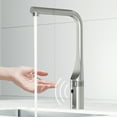 thumbnail image 3 of VIGO Jewel Touchless Sensor 15 in. Single Handle Pull-Out Kitchen Faucet in Stainless Steel-VG02039STS, 3 of 15