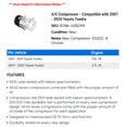 thumbnail image 2 of A/C Compressor - Compatible with 2007 - 2020 Toyota Tundra 2008 2009 2010 2011 2012 2013 2014 2015 2016 2017 2018 2019, 2 of 2