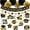 Black&gold, variant on VIB Graduation Decorations, Graduation Banner, Hanging Swirl, College Graduation Party Decorations 2026, Class of 2026 Congrats Grad Green and Gold
