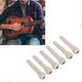 thumbnail image 5 of 6Pcs Guitar Pegs Simple Replacement Excellent Workmanship Natural Colors Guitar Bridge Pins for Folk Guitar Ukulele(BFLG White 05 ), 5 of 5
