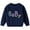 Dark Blue, variant on Lenpel Girls Boys' Sweaters Toddler Baby Long Sleeve Crewneck Embroidery Chunky Knit Pullover Sweater Tops Infant Newborn Clothes(Dark Blue,1-2 Years)