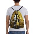 3d Graphics Ink BenDy Print Drawstring Bag Backpack Waterproof String