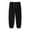Black, variant on Up to 60% Off USSUMA Joggers with Pockets Classic Elastic Band Casual Mens Pants Solid Color Large Size Loose Outdoor Fitness Pants Black L