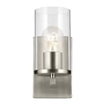 thumbnail image 2 of 45495NICLR Kichler Lighting Crosby - 1 Light Wall Sconce-9.25 Inches Tall and 4.5 Inches Wide-Brushed Nickel Finish-Clear Glass Color, 2 of 4
